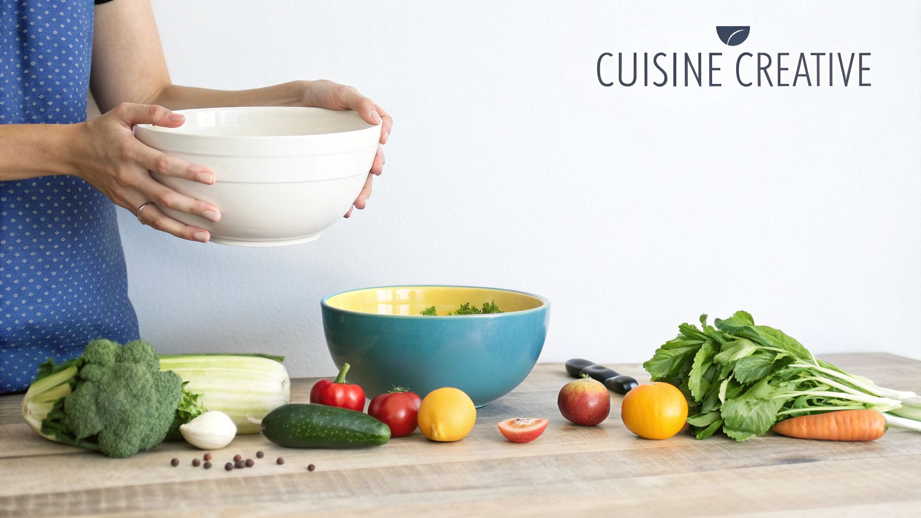 Cooking and experimenting in the kitchen