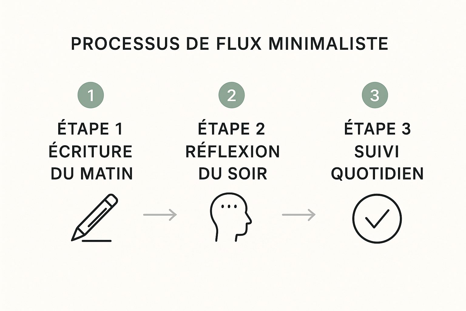 Infographic about 5 minutes journal