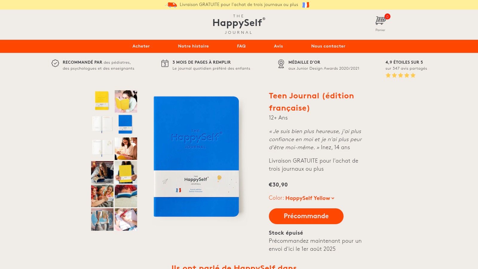 HappySelf Journal
