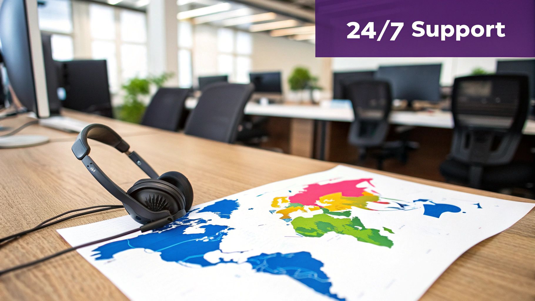 24/7 Global Customer Support