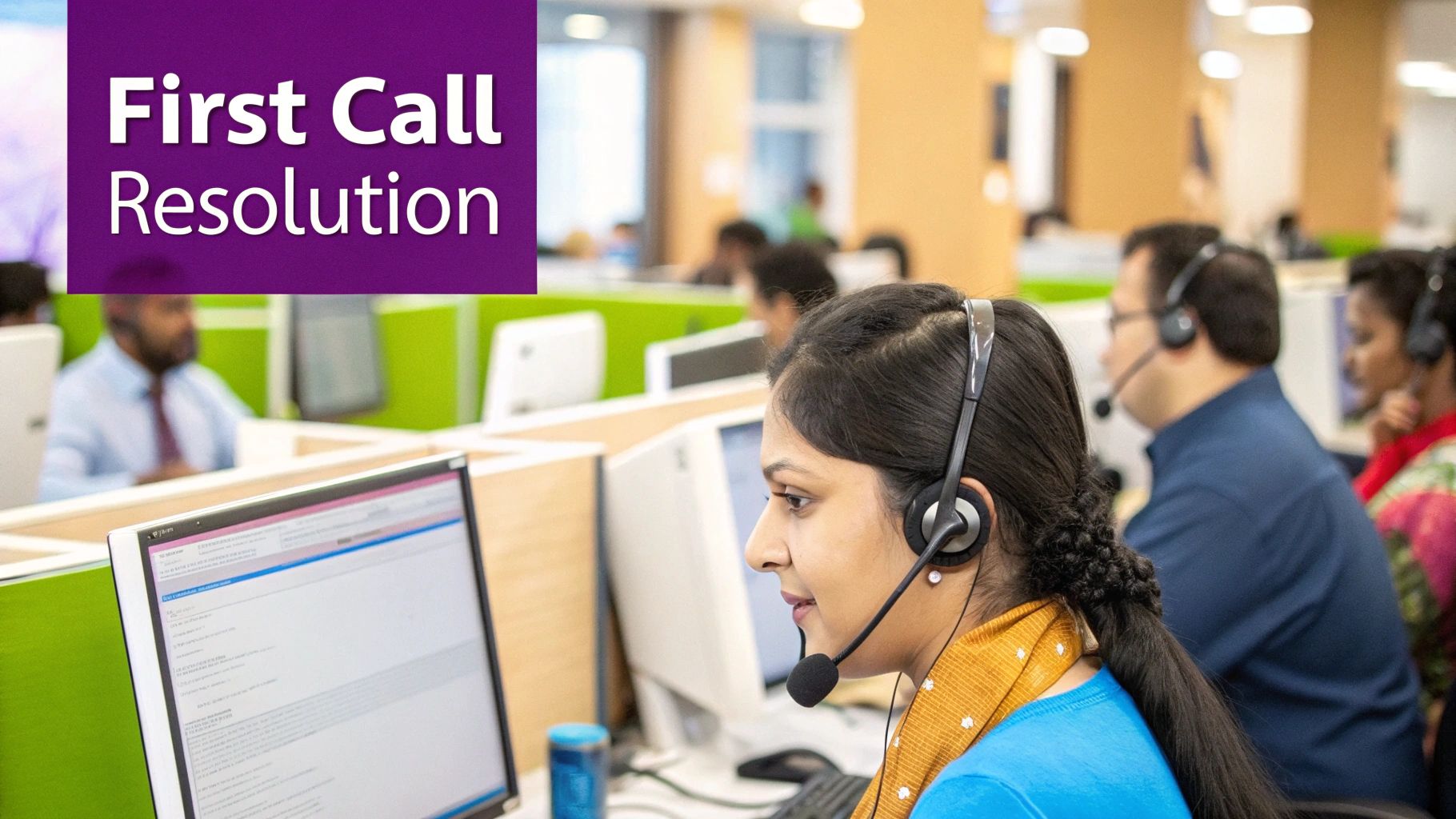 First Call Resolution (FCR)