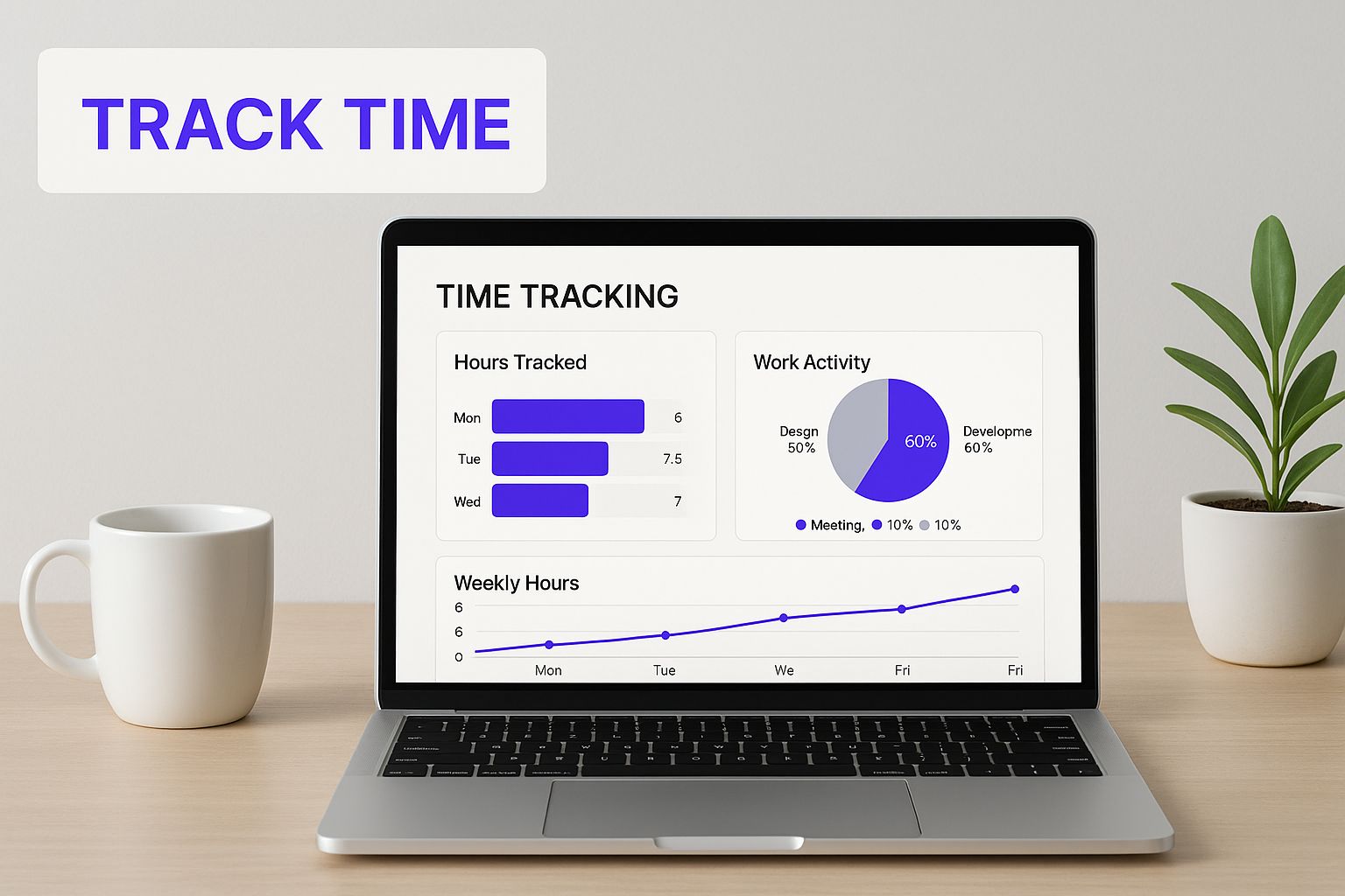 Infographic about how to measure employee productivity