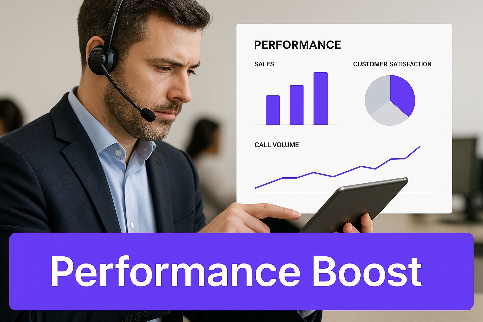 Infographic about call center quality monitoring form
