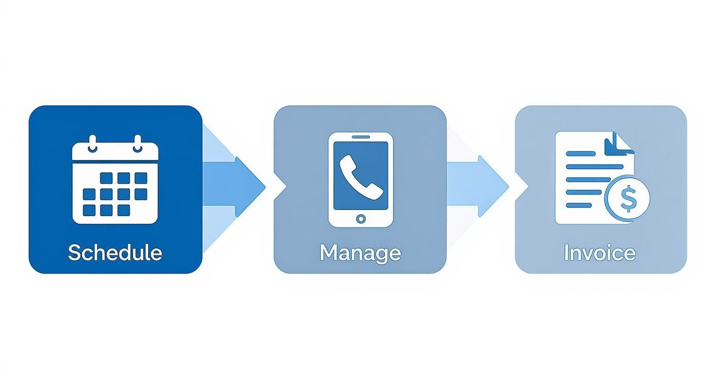 Infographic about reliable handyman services