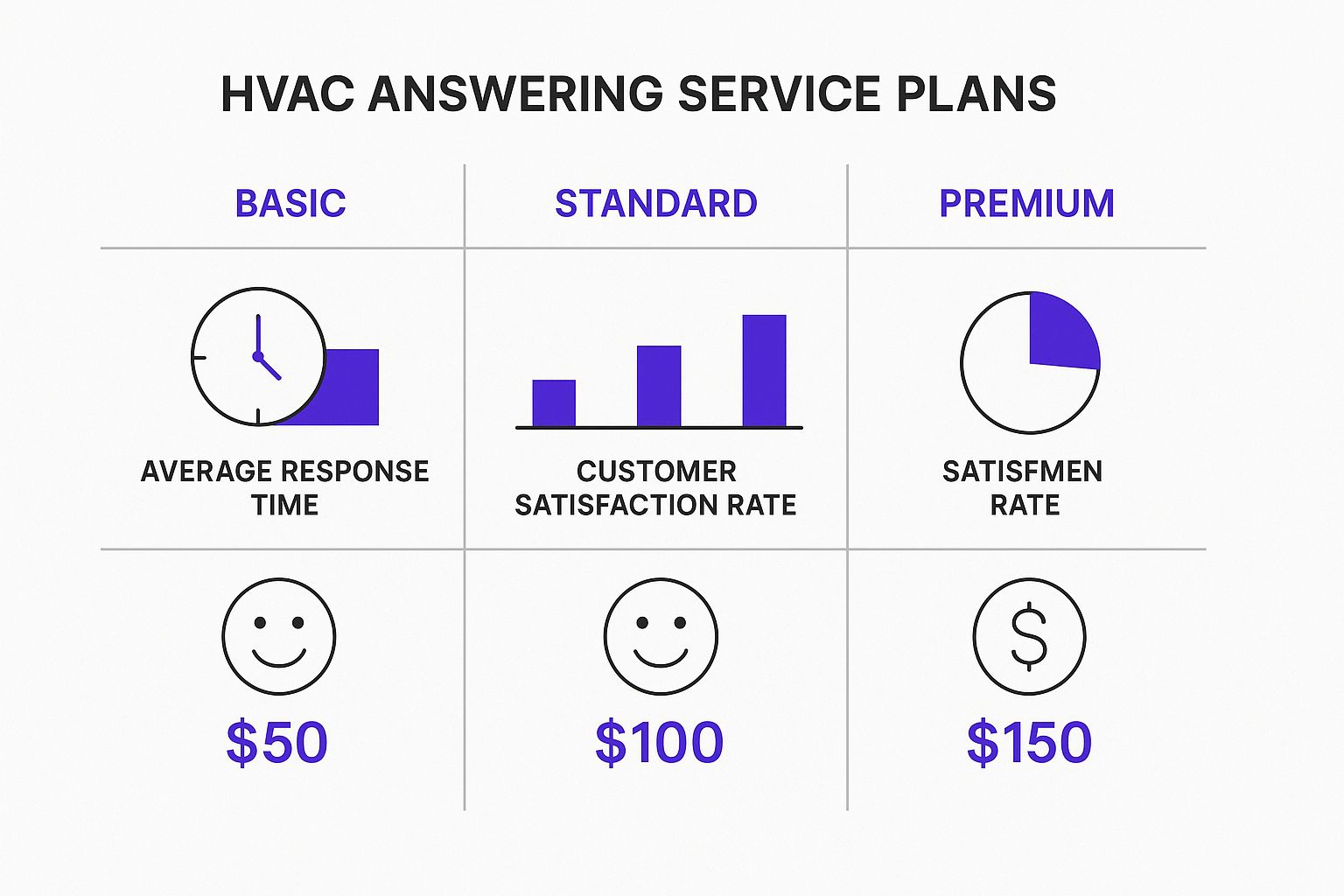 Infographic about hvac answering service