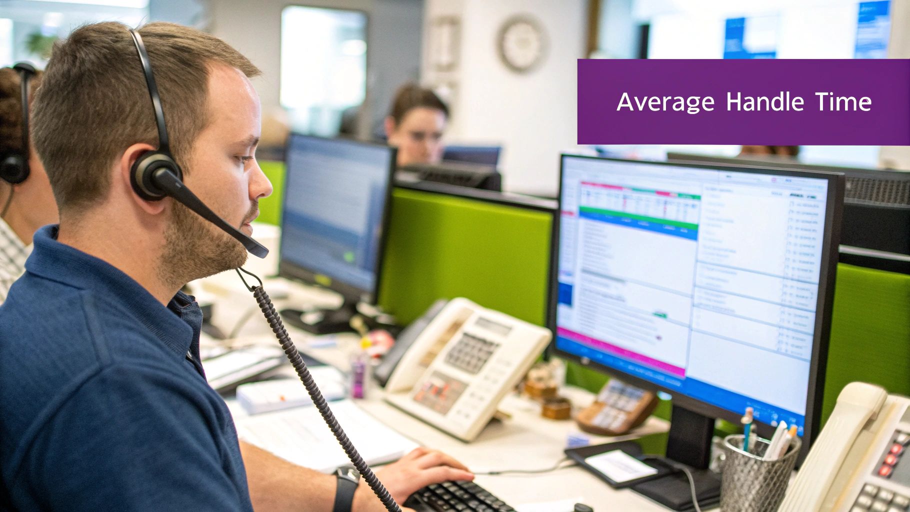 Average Handle Time (AHT)