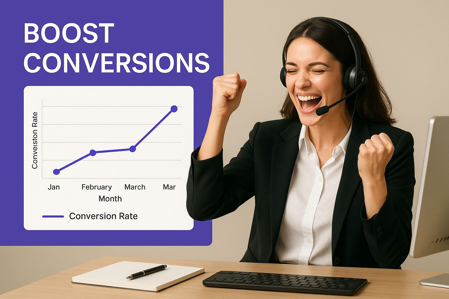 Infographic about lead generation call center