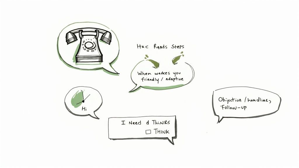 A friendly customer service representative wearing a headset and working on a computer in a modern office.