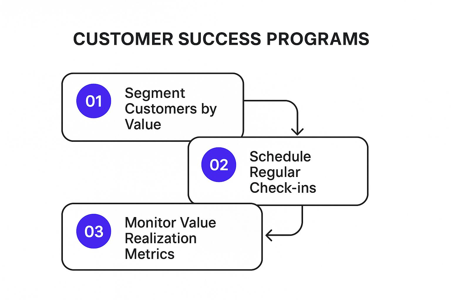 Infographic showing key data about Customer Success Programs