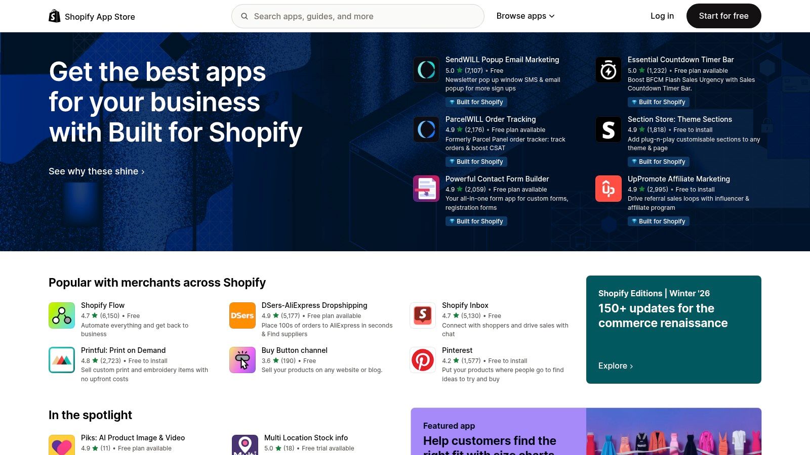 Shopify App Store