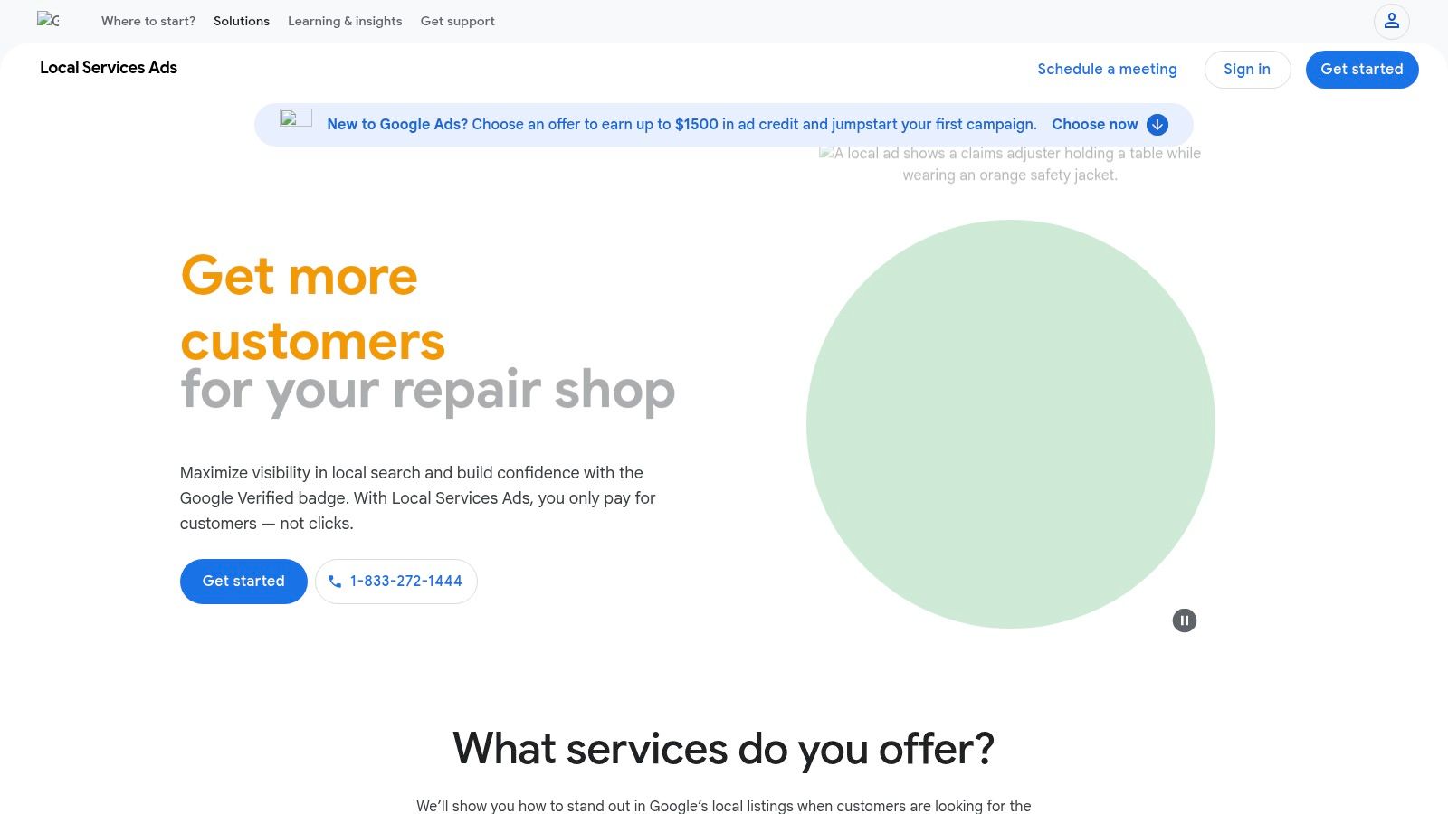 Google Local Services Ads (LSA)