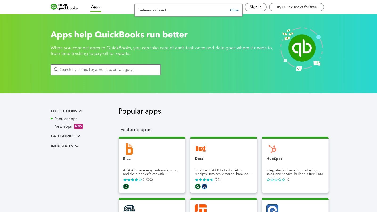 QuickBooks App Store (Intuit)