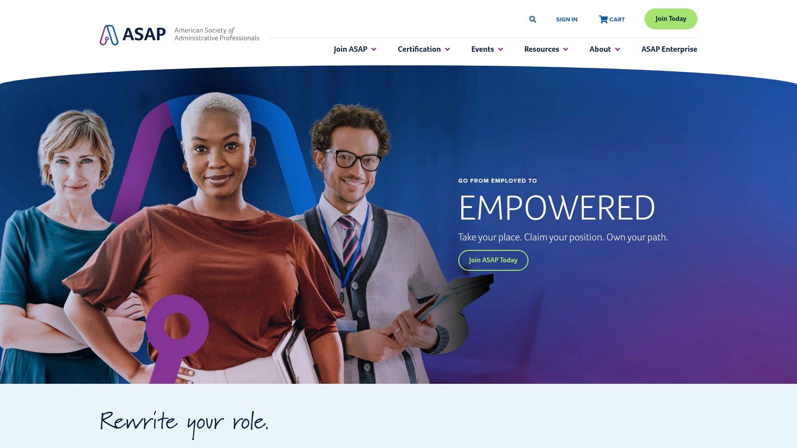 American Society of Administrative Professionals (ASAP)