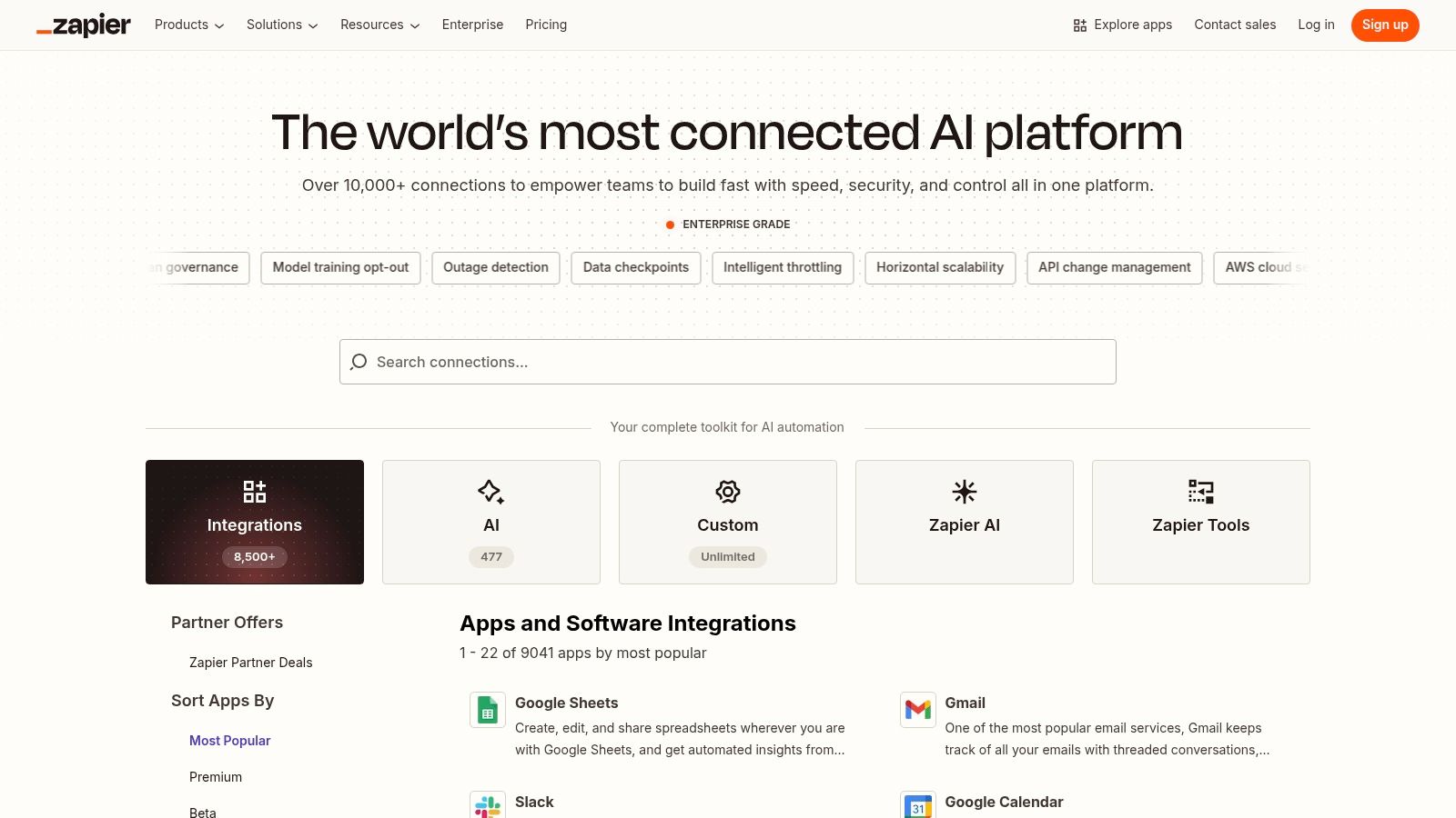 Zapier App Directory
