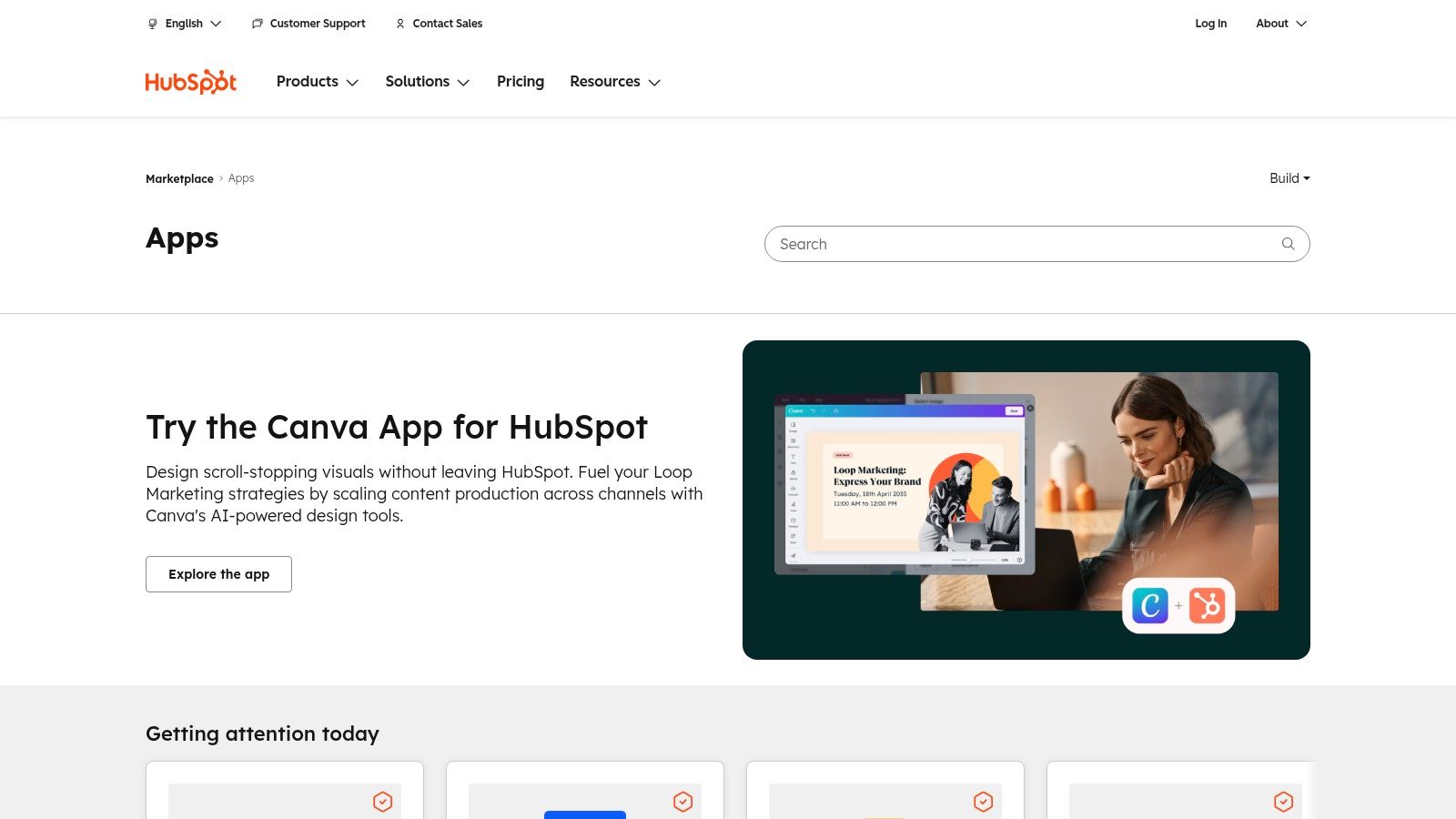 HubSpot App Marketplace