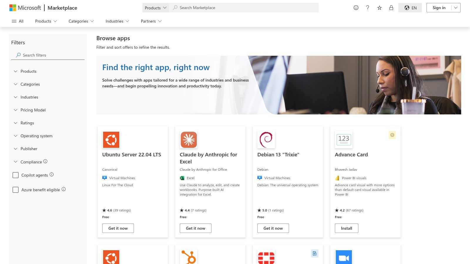 Microsoft AppSource / Microsoft Commercial Marketplace