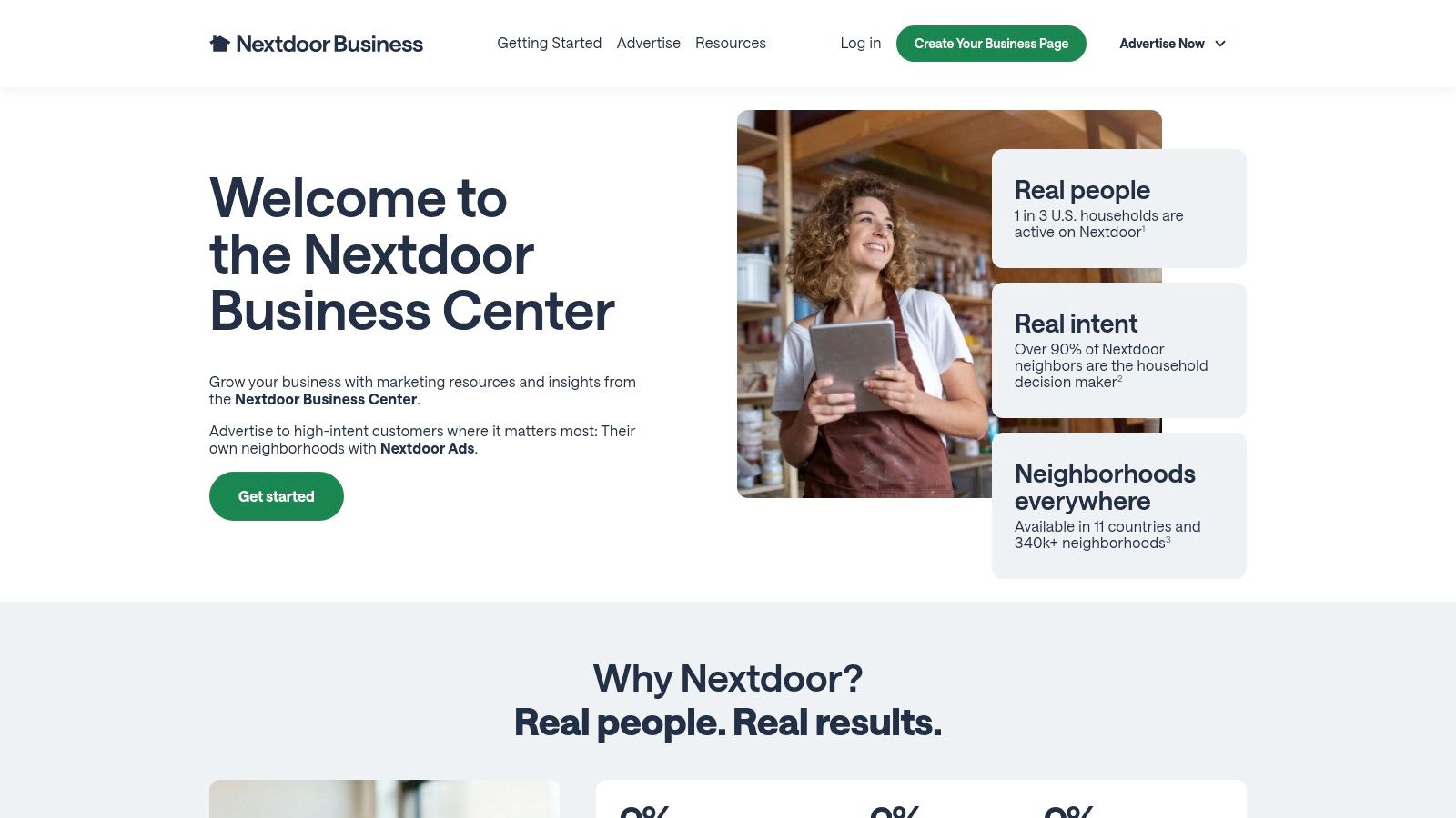 Nextdoor (Business Pages, Local Deals, Neighborhood Sponsorships)