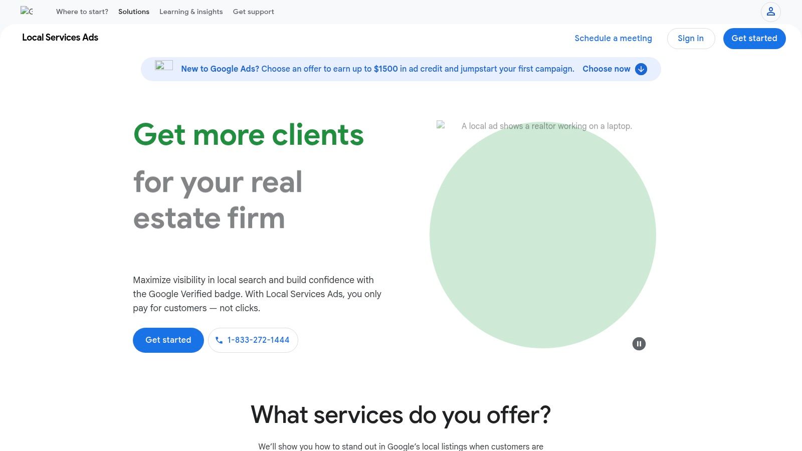 Google Local Services Ads (LSAs)