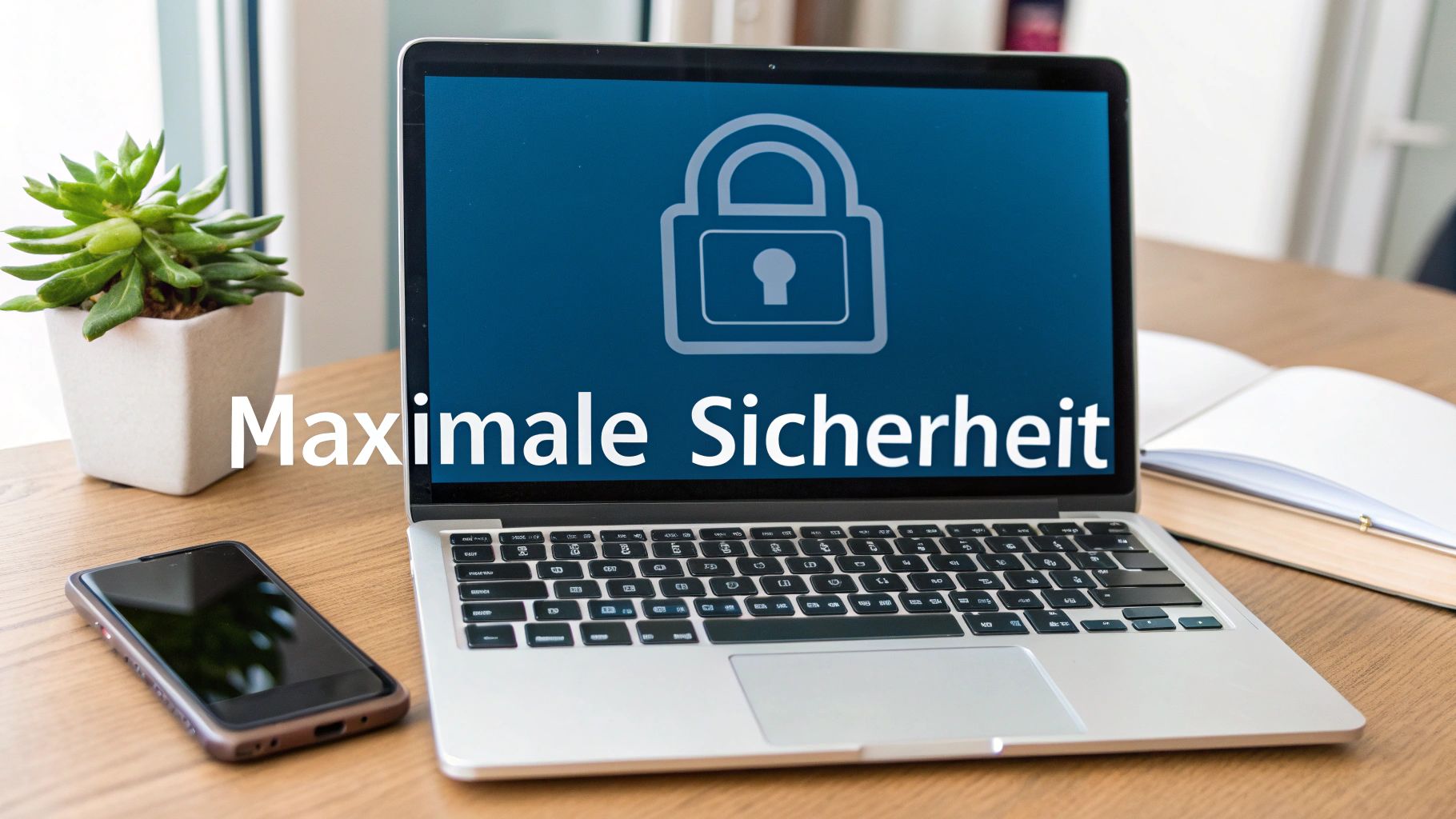 Ein Bild, das eine digitale Festung oder ein Schloss darstellt, um das Konzept der IT-Sicherheit zu symbolisieren.