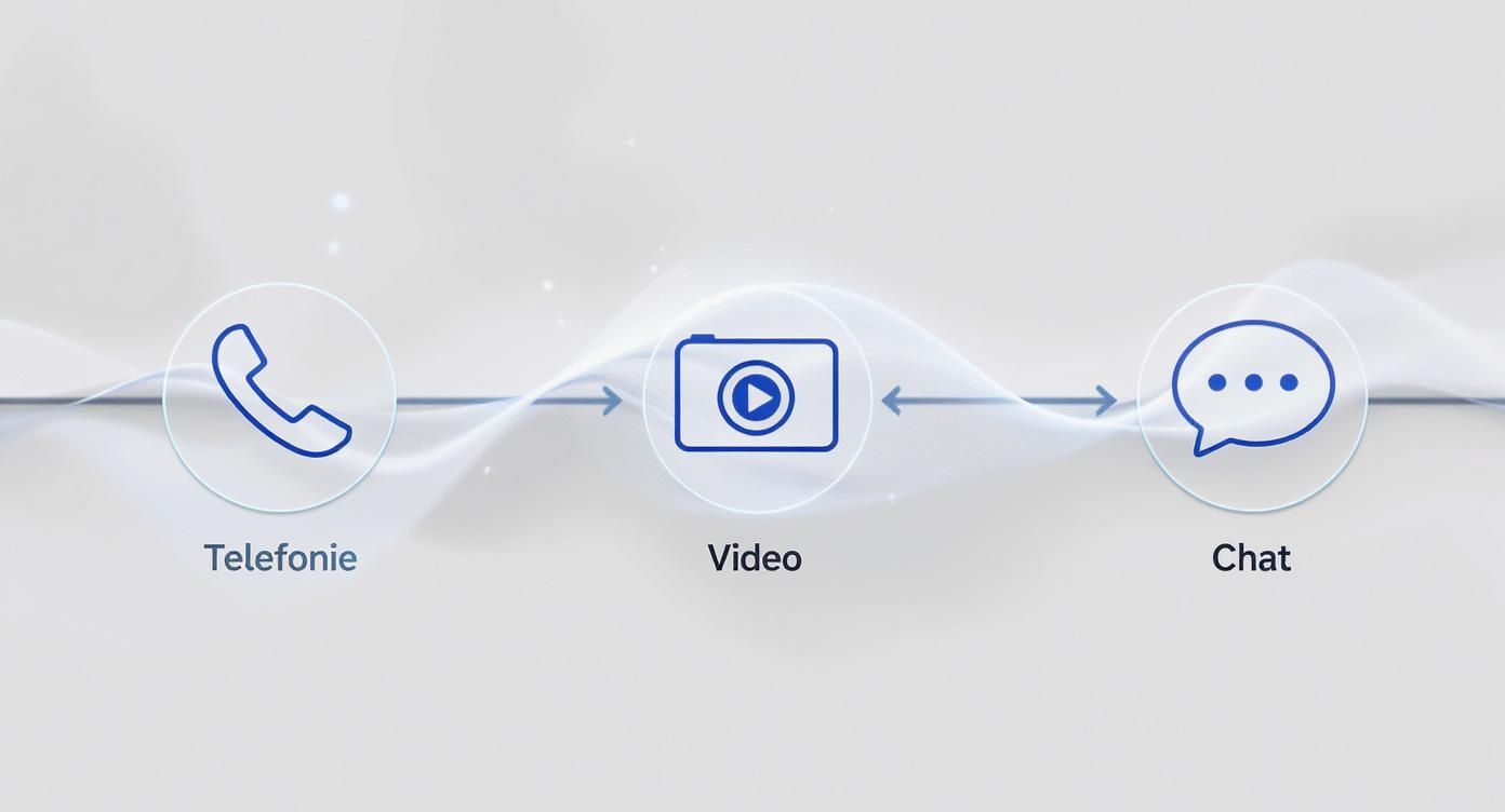 Infographic about telefonanlagen für unternehmen
