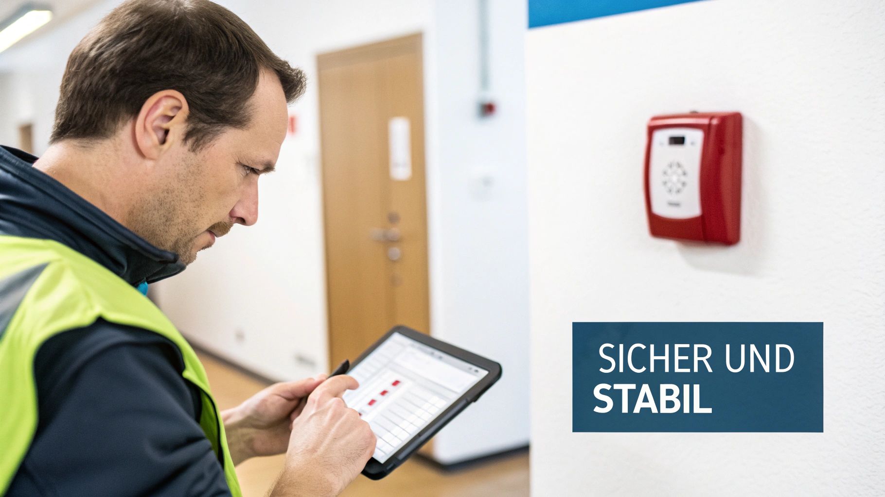 Ein Vorhängeschloss-Symbol, das über einem Netzwerkdiagramm schwebt und Sicherheit symbolisiert.