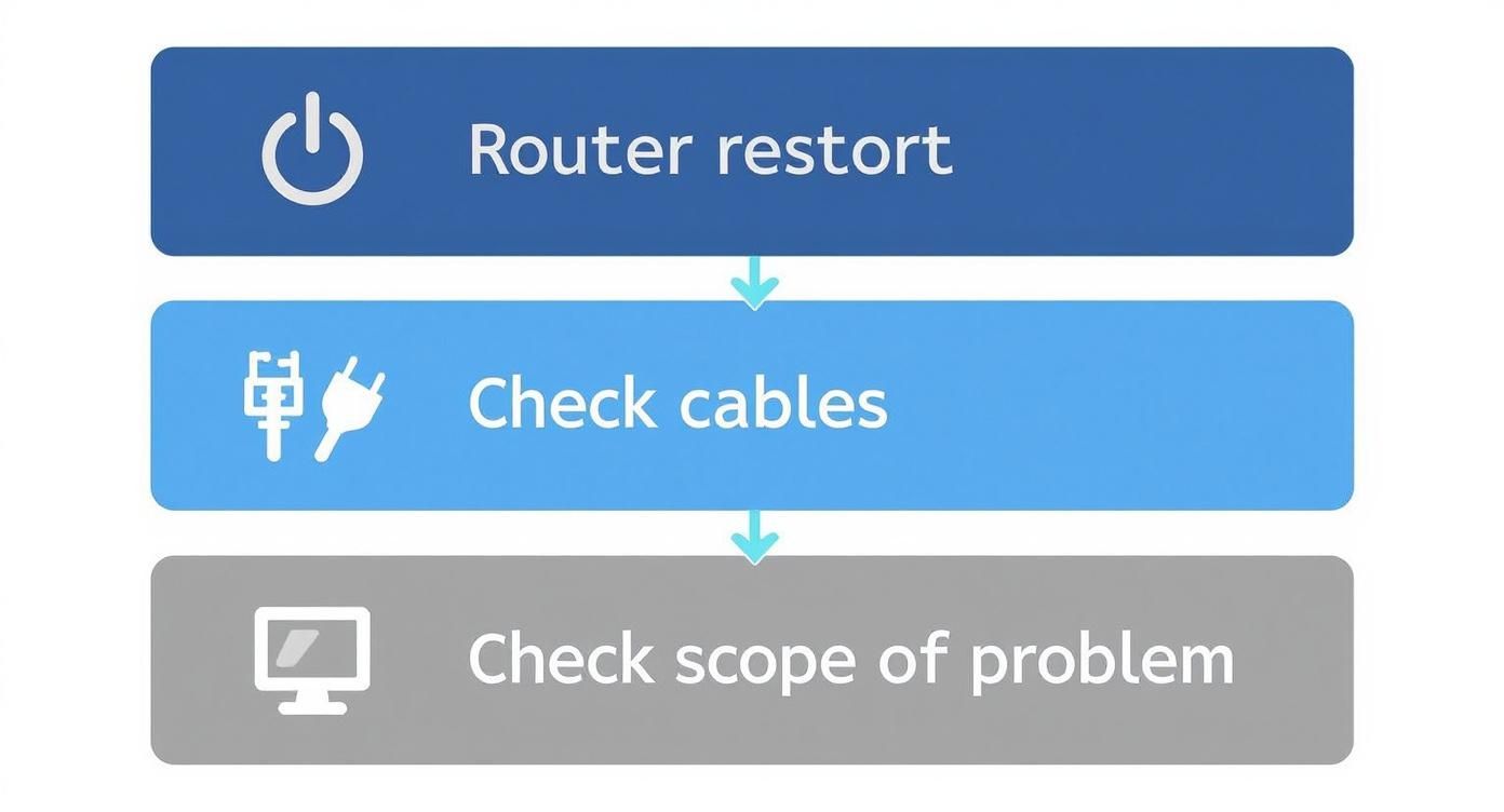 Infographic about internet geht nicht