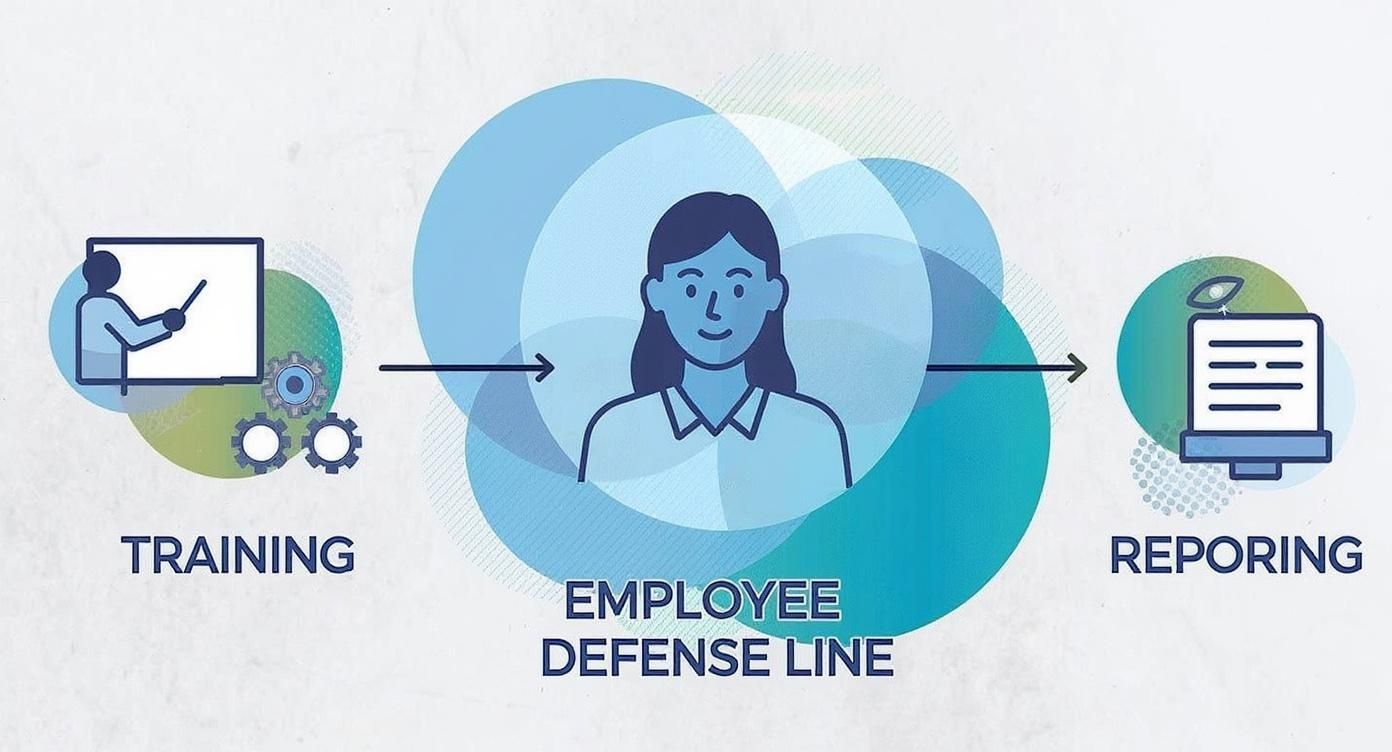 Infographic about hackerangriffe auf firmen