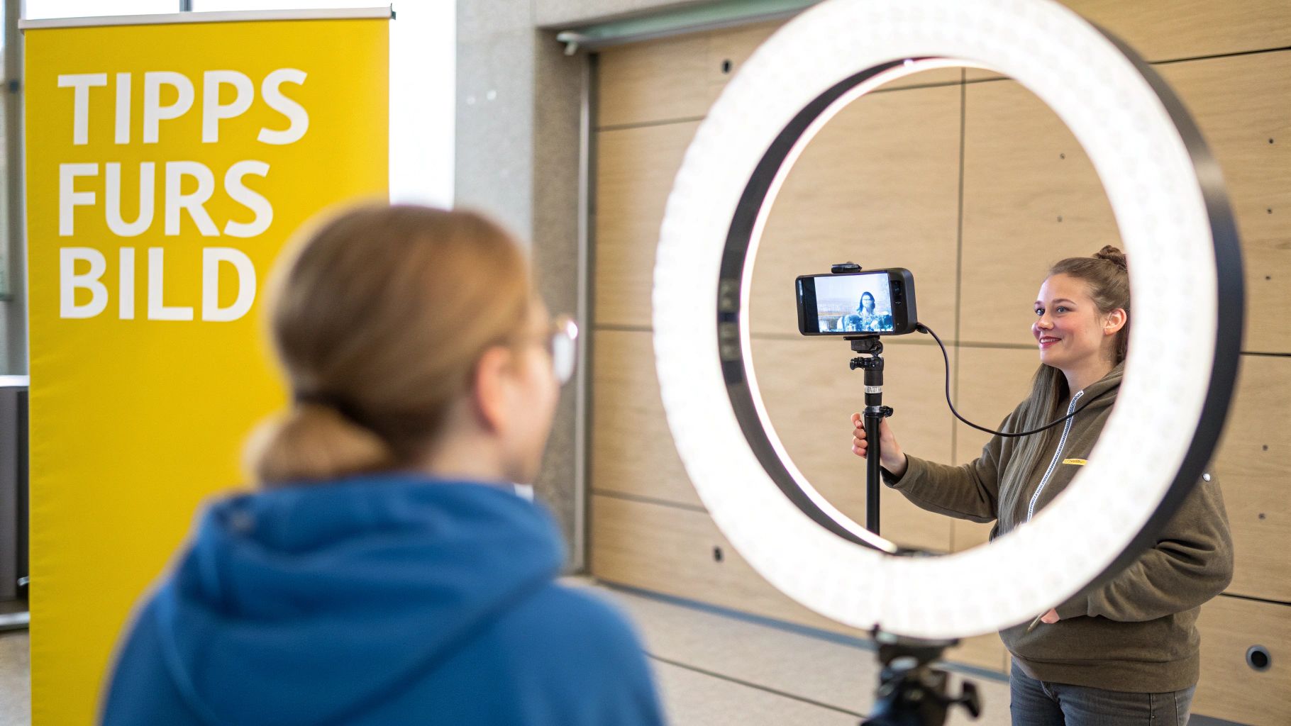 Kreative Profilbilder