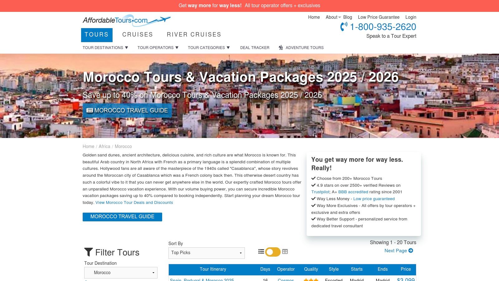 Affordable Tours