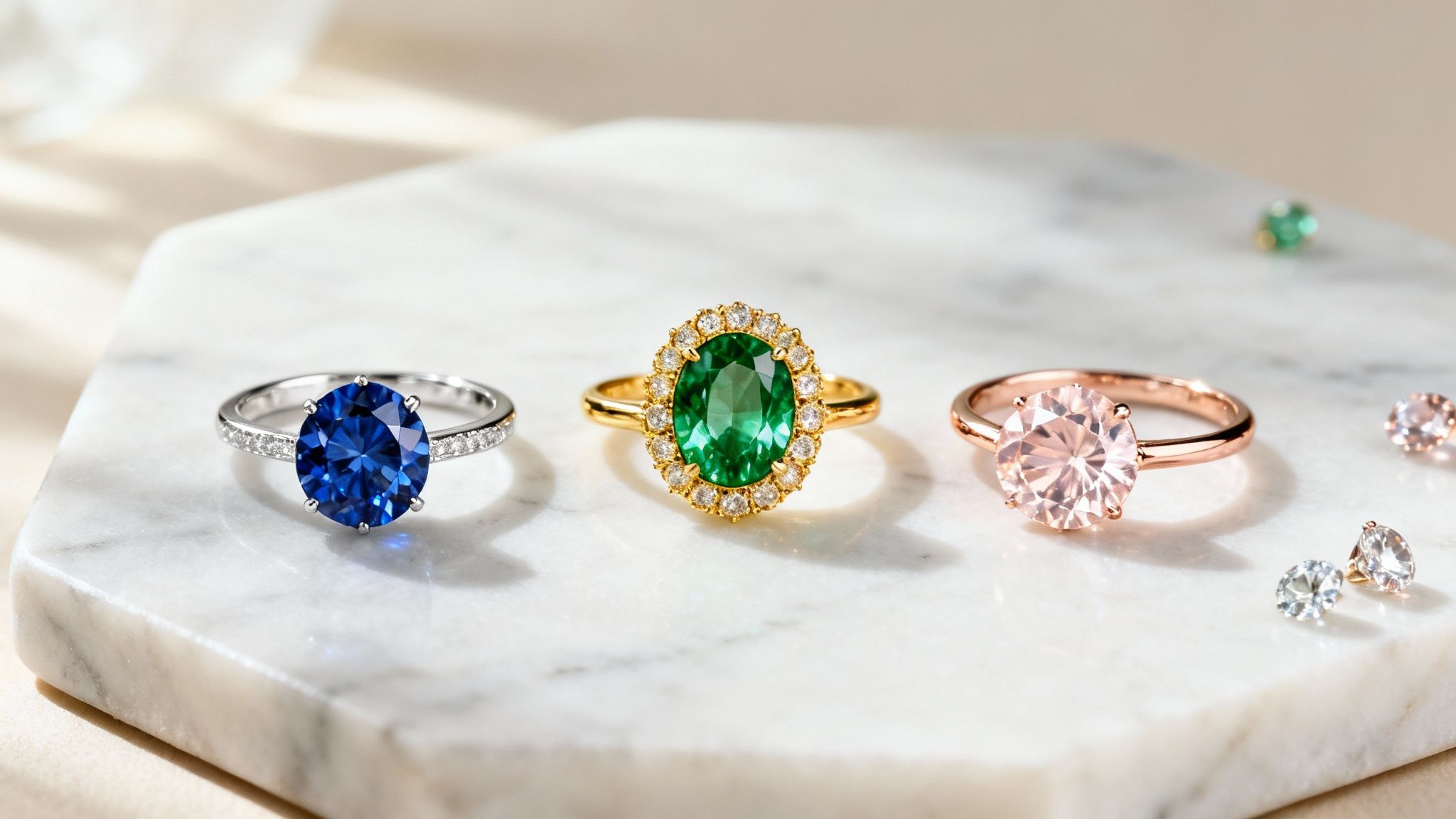 Gemstone Engagement Rings: Guide to gemstone engagement rings and unique stones