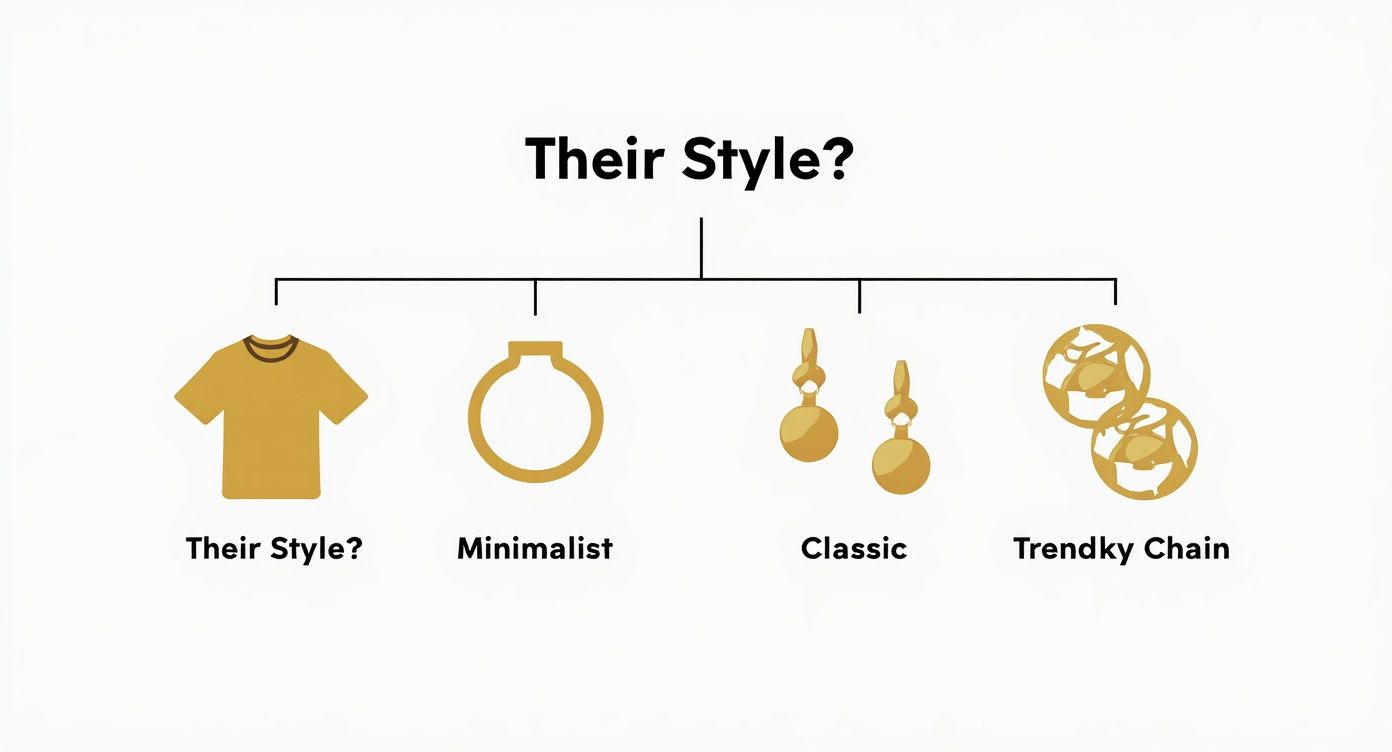 Infographic about jewelry gifts for christmas