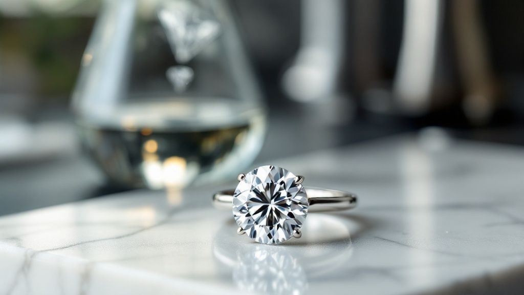 Your Guide to a Lab Created Diamond Ring
