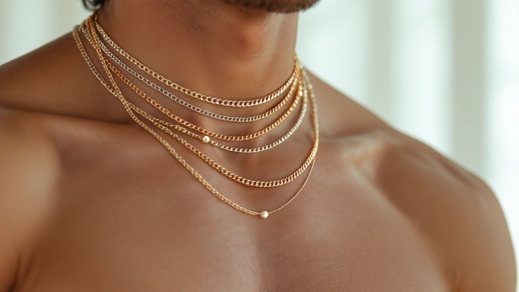 Best Necklace Length for Men: Top 6 Styles to Try