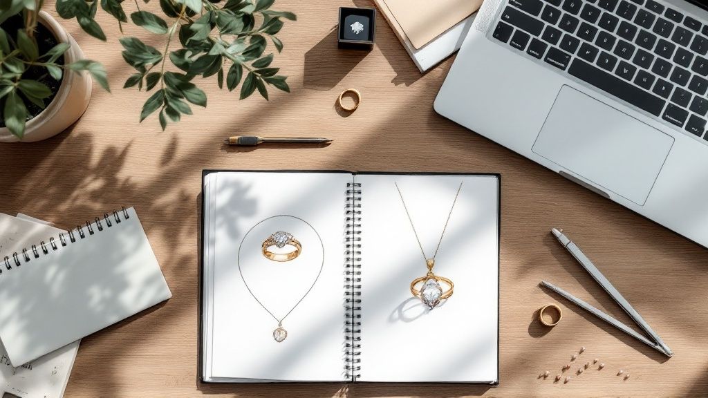 Jewelry Design Process Explained: From Idea to Finish in 60 Seconds