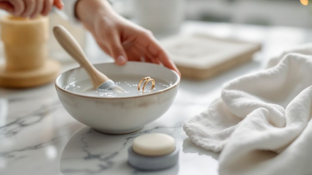How to Clean Jewelry at Home: Easy DIY Tips