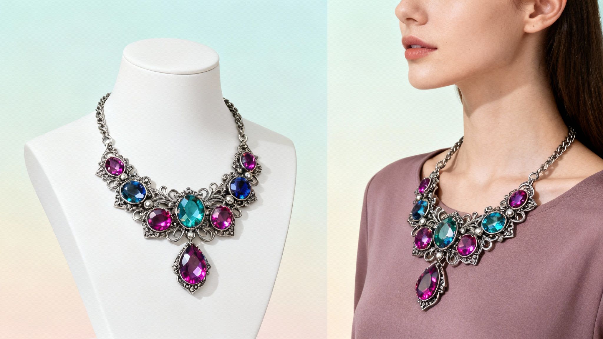 What Is a Statement Necklace and How to Wear One