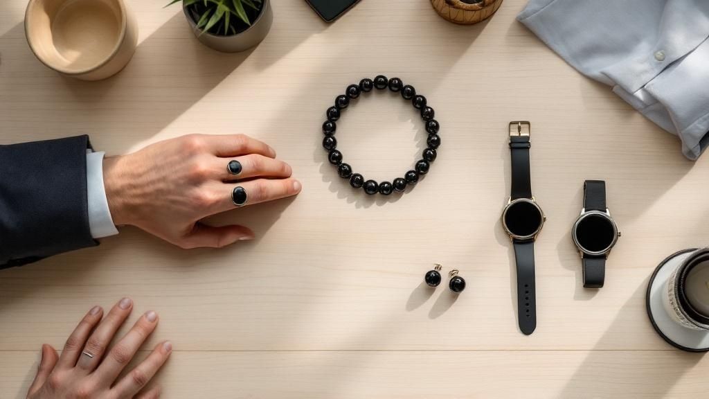 Top 6 Styles of Onyx Jewelry for Men in 2025