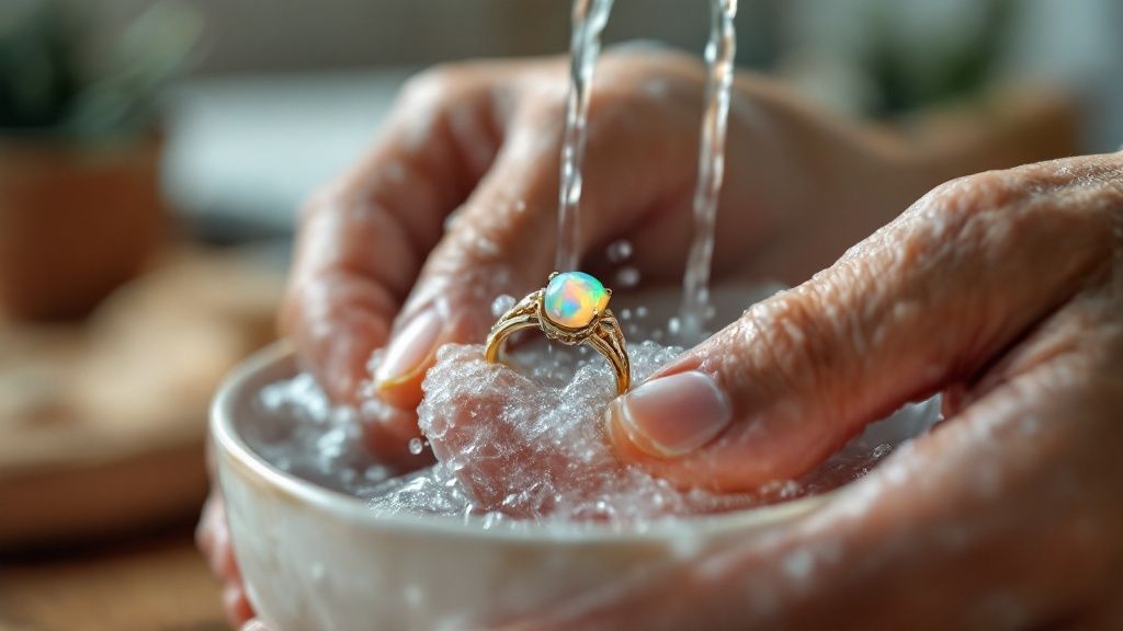 How to Clean Opal: Tips for Safe, Bright Jewelry