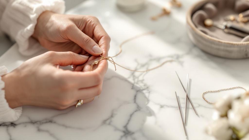 The Best Way to Untangle a Necklace Without Damage