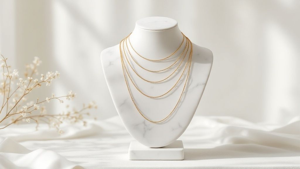 Finding Your Perfect Average Necklace Chain Length