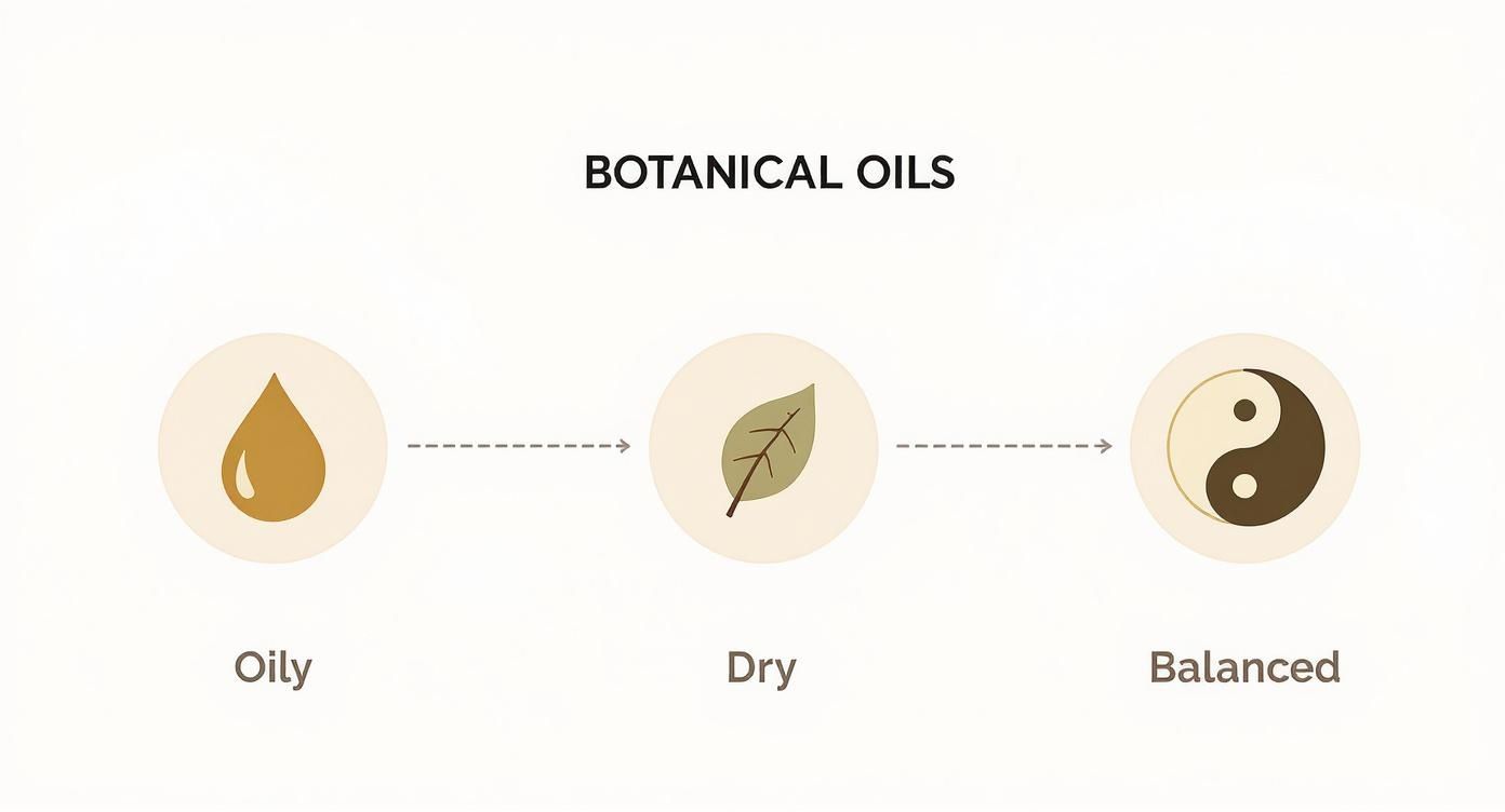 Infographic about best natural ingredients for skin
