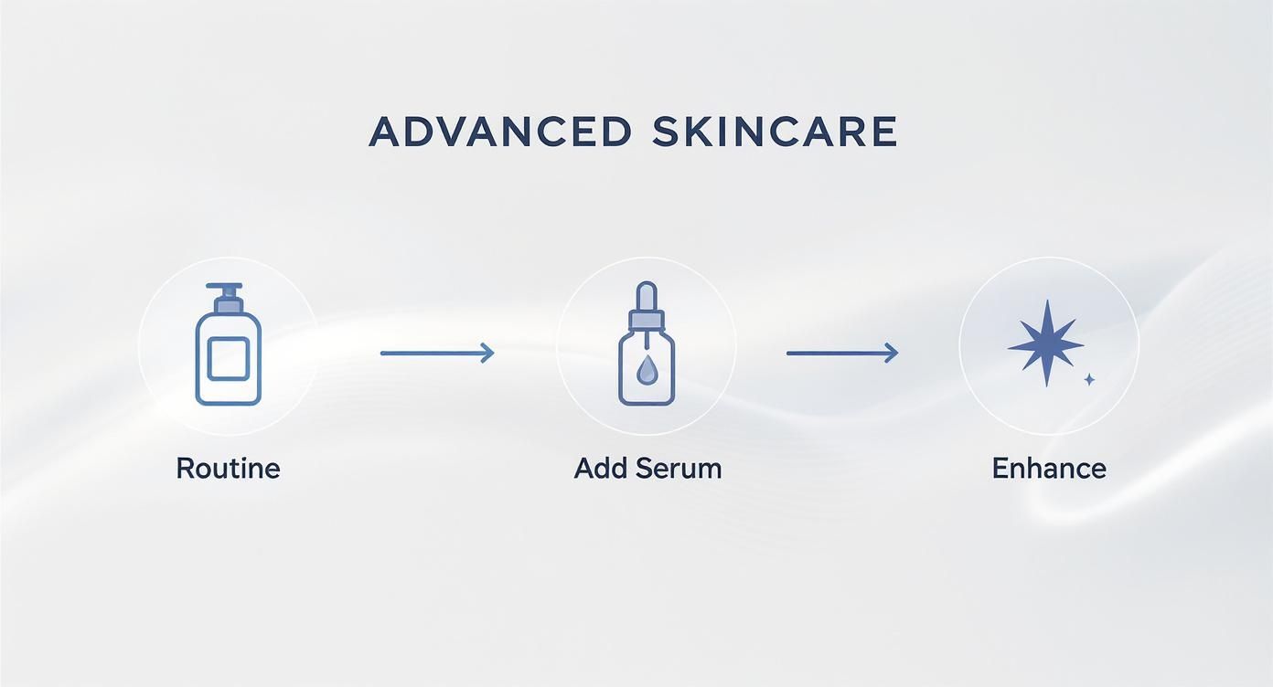 Infographic about how to reverse skin aging