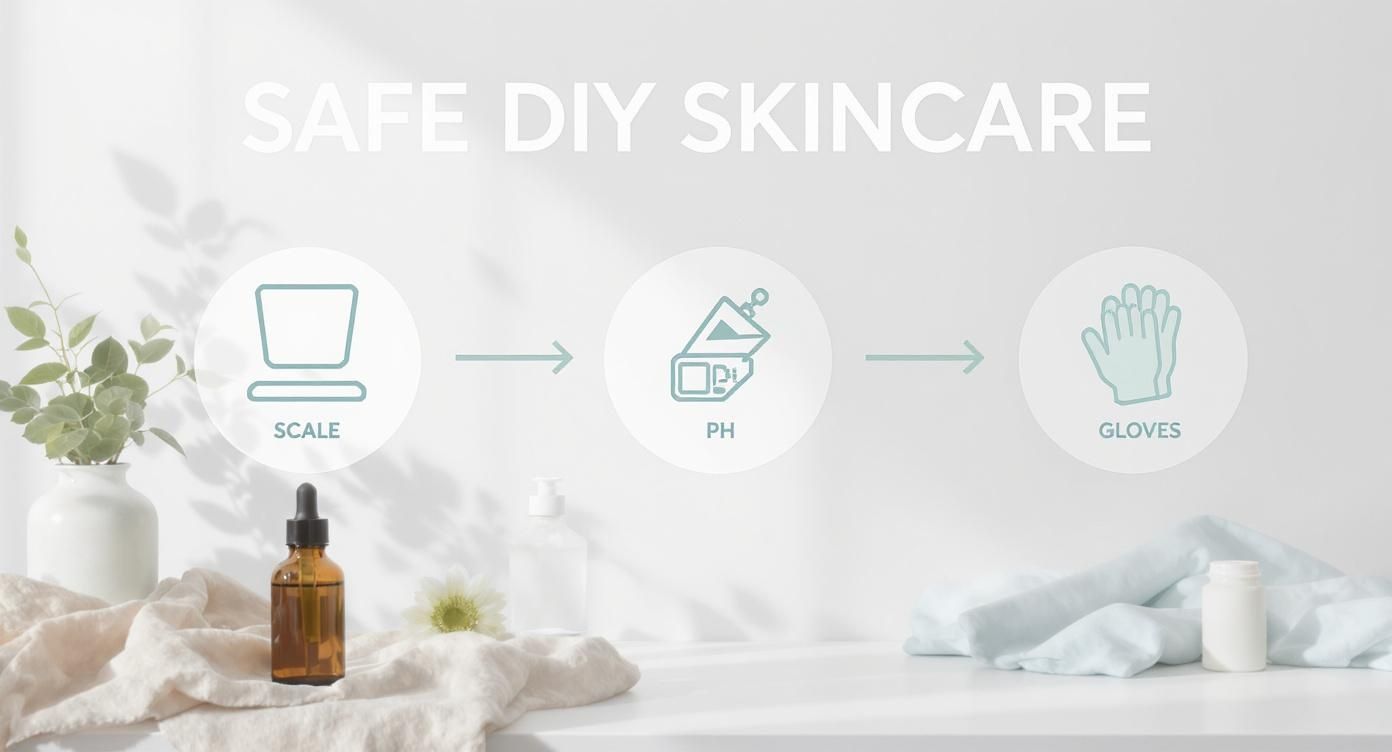 Infographic about l ascorbic acid powder skin