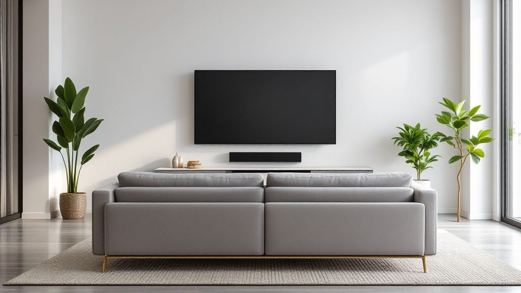 TV-Centric Arrangement