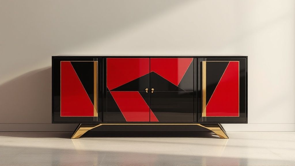 Contrasting Colors and Bold Finishes