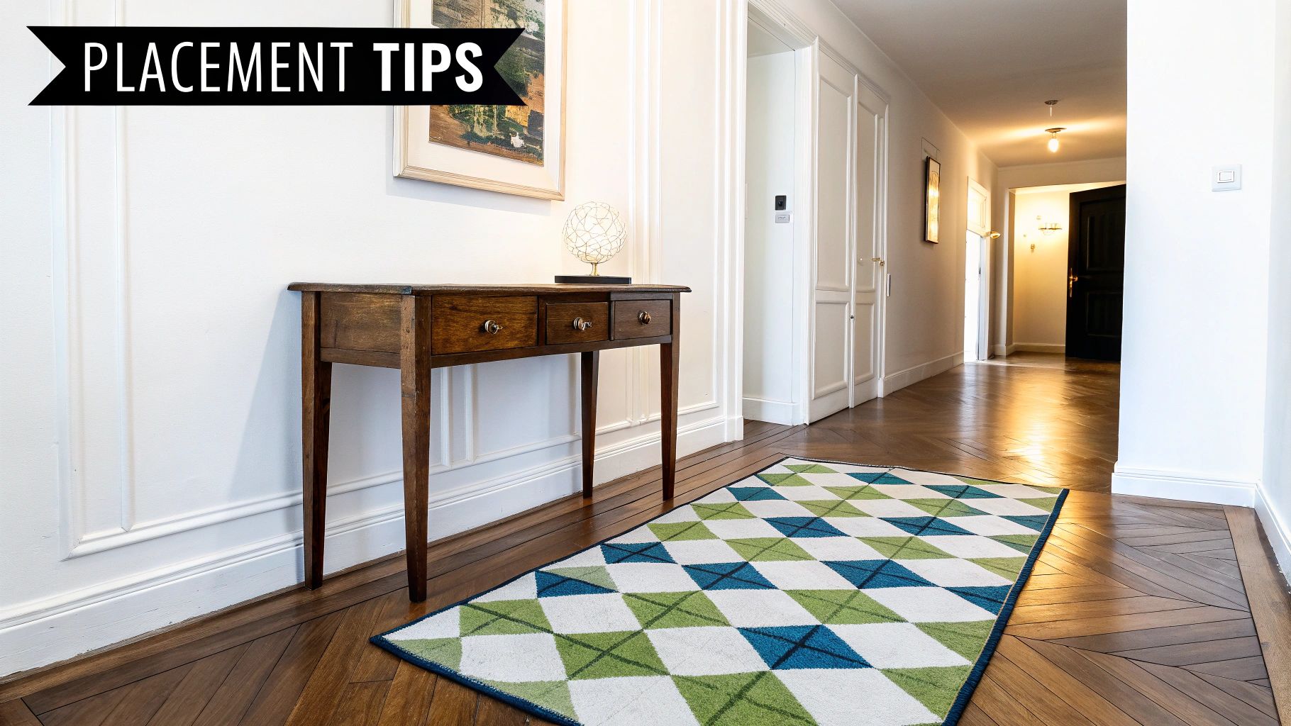 Image of a room mixing modern and antique furniture