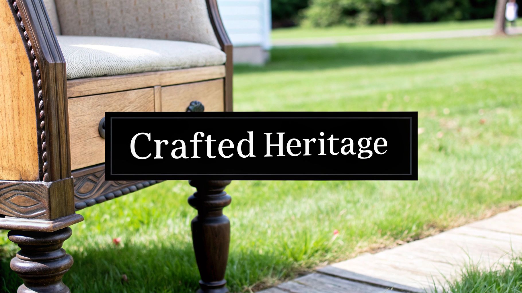 Authentic Vintage Furniture Materials