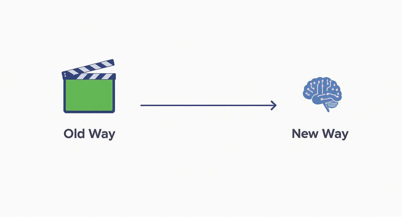 Infographic about remove video background online
