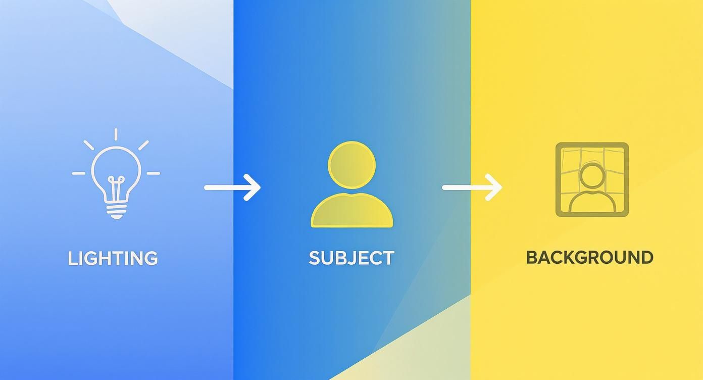 Infographic about how to use a video