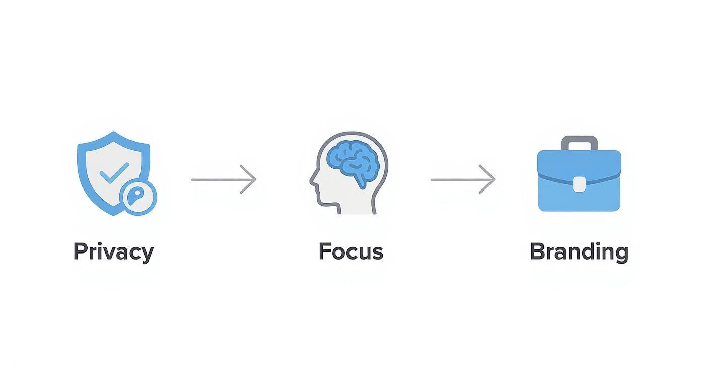 Infographic about how to add background to zoom